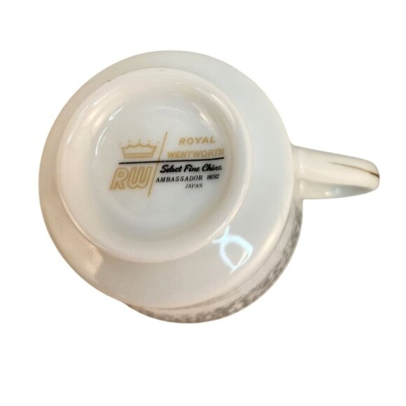 2 Royal Wentworth Ambassador Japan Fine China 8692 Tea Cup & Saucer Sets - Picture 6 of 10